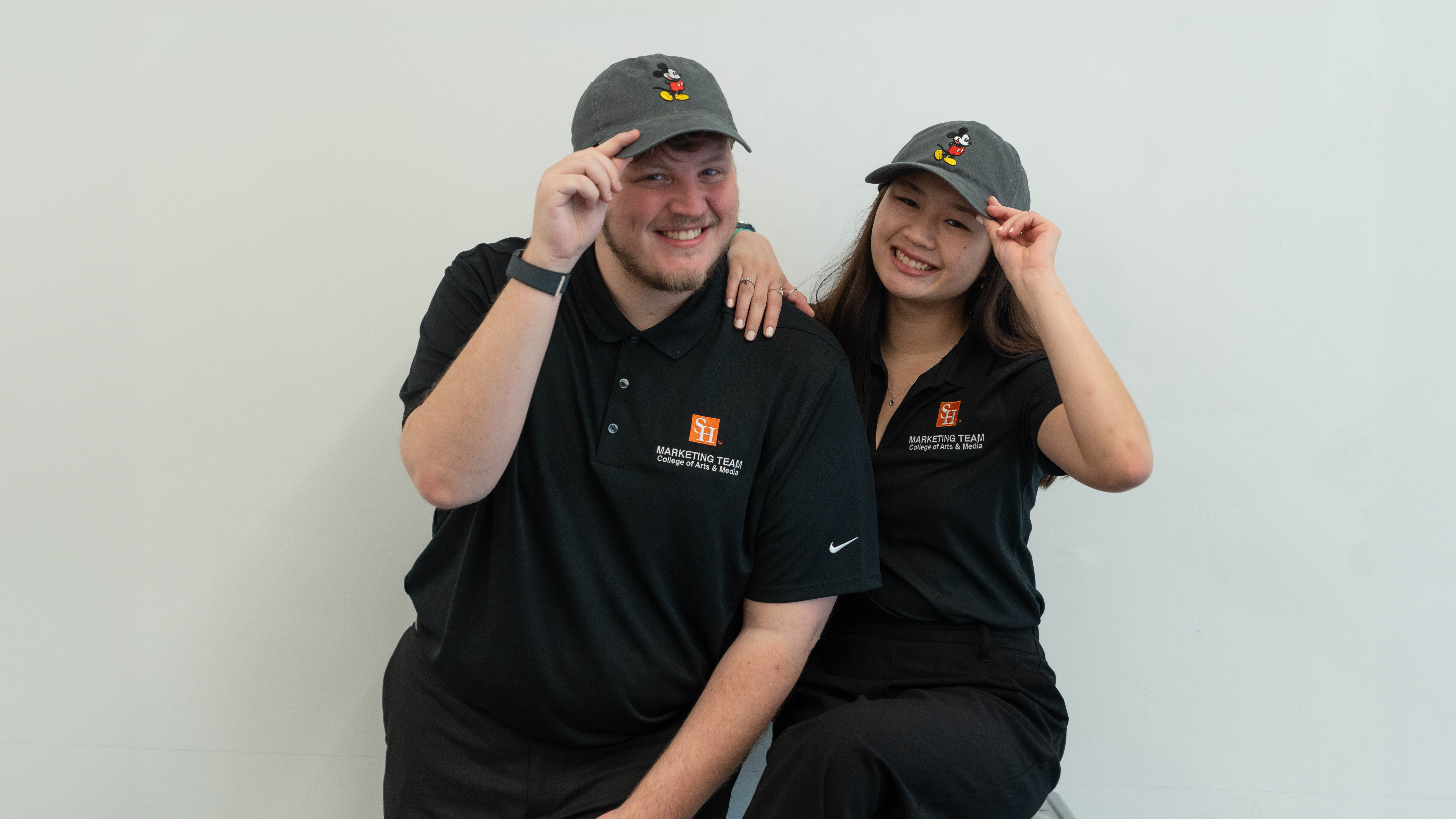 Kira and Parker Disney Interns SHSU alumni