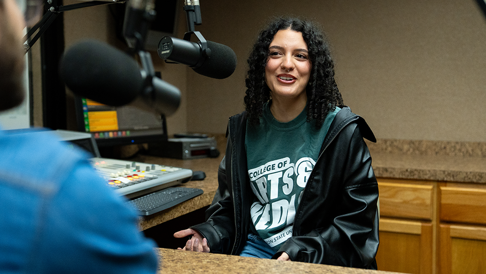 Director looking at camera