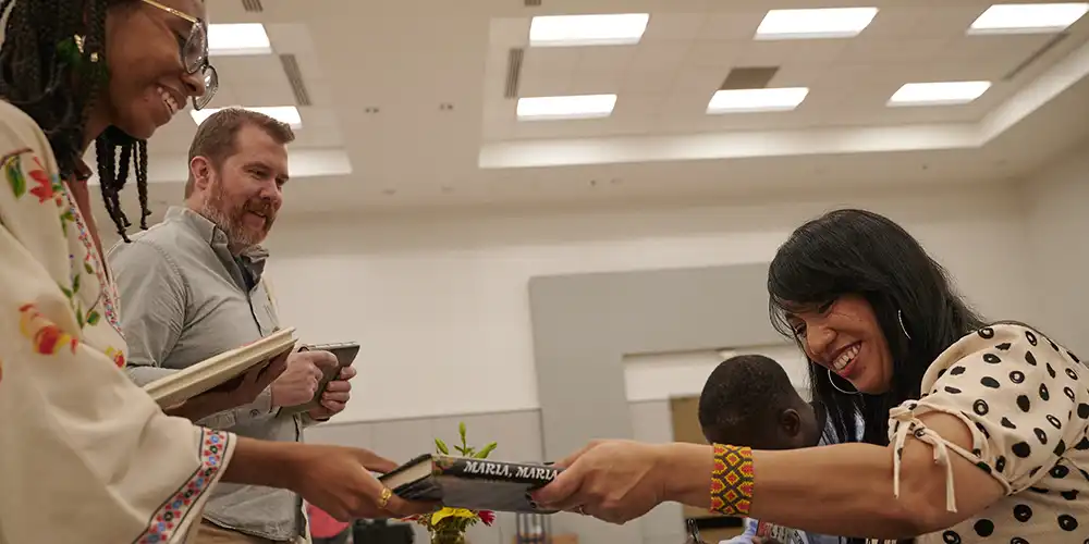 SHSU graduate decorated their graduation motor board to read,” I did it at 56”.