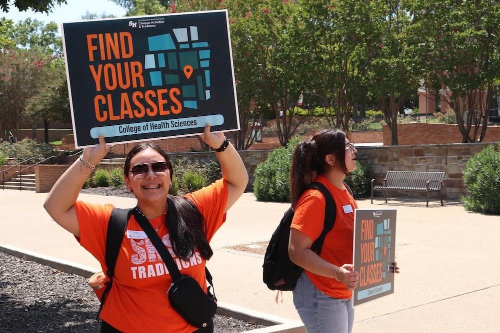 Trista at Welcome Week