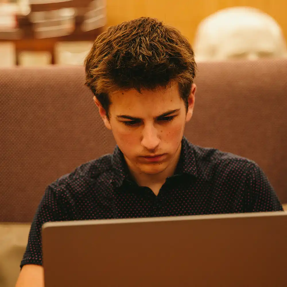 ​​Computer with SHSU on the display​ 